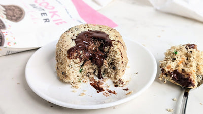 Microwave Lava Cookie Cake