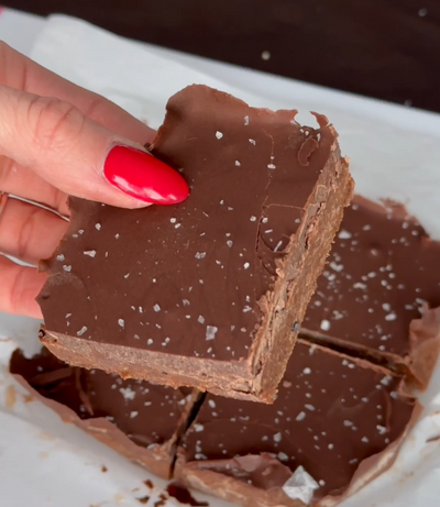 Salty Sea Witch Layered Fudge
