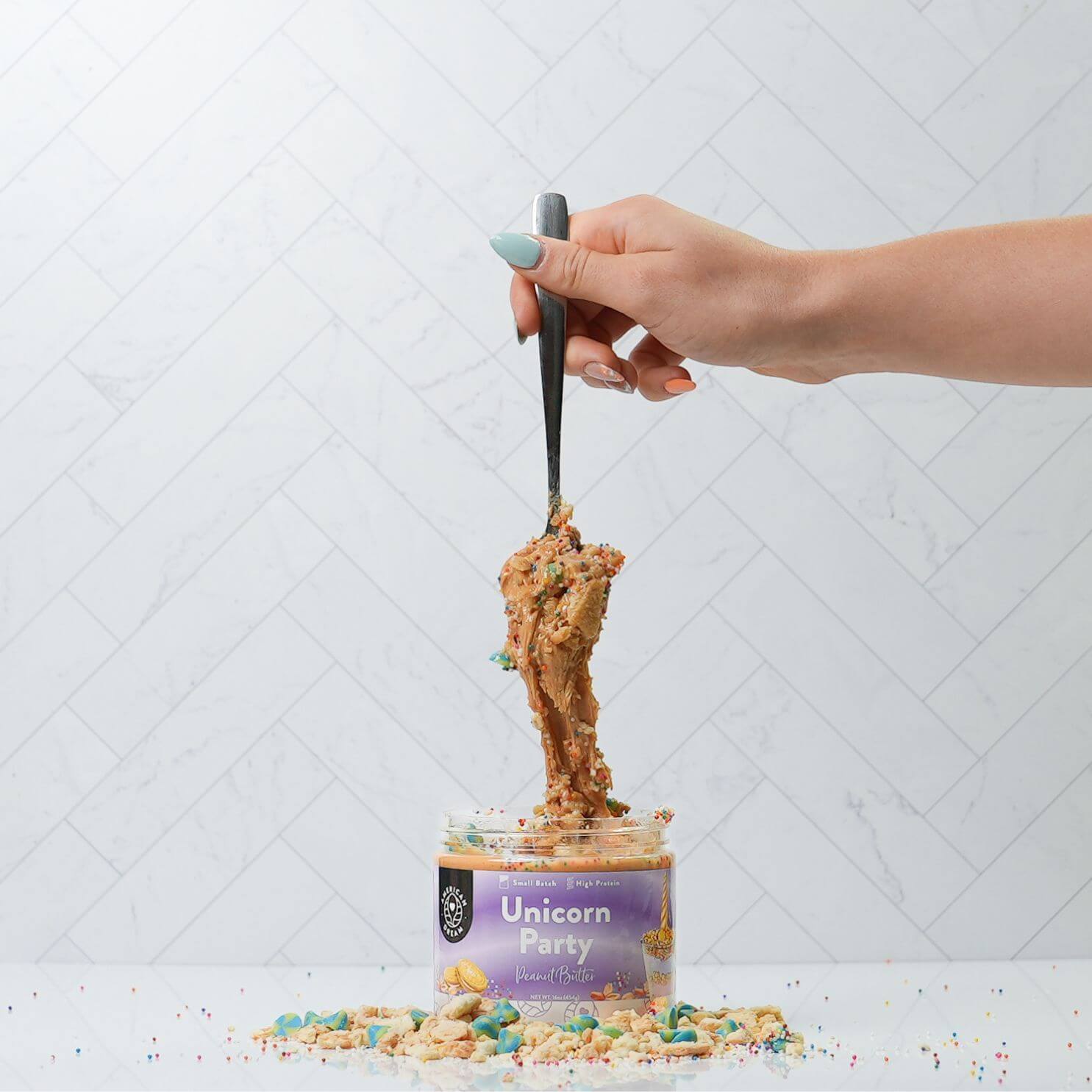 Unicorn Party Peanut Butter