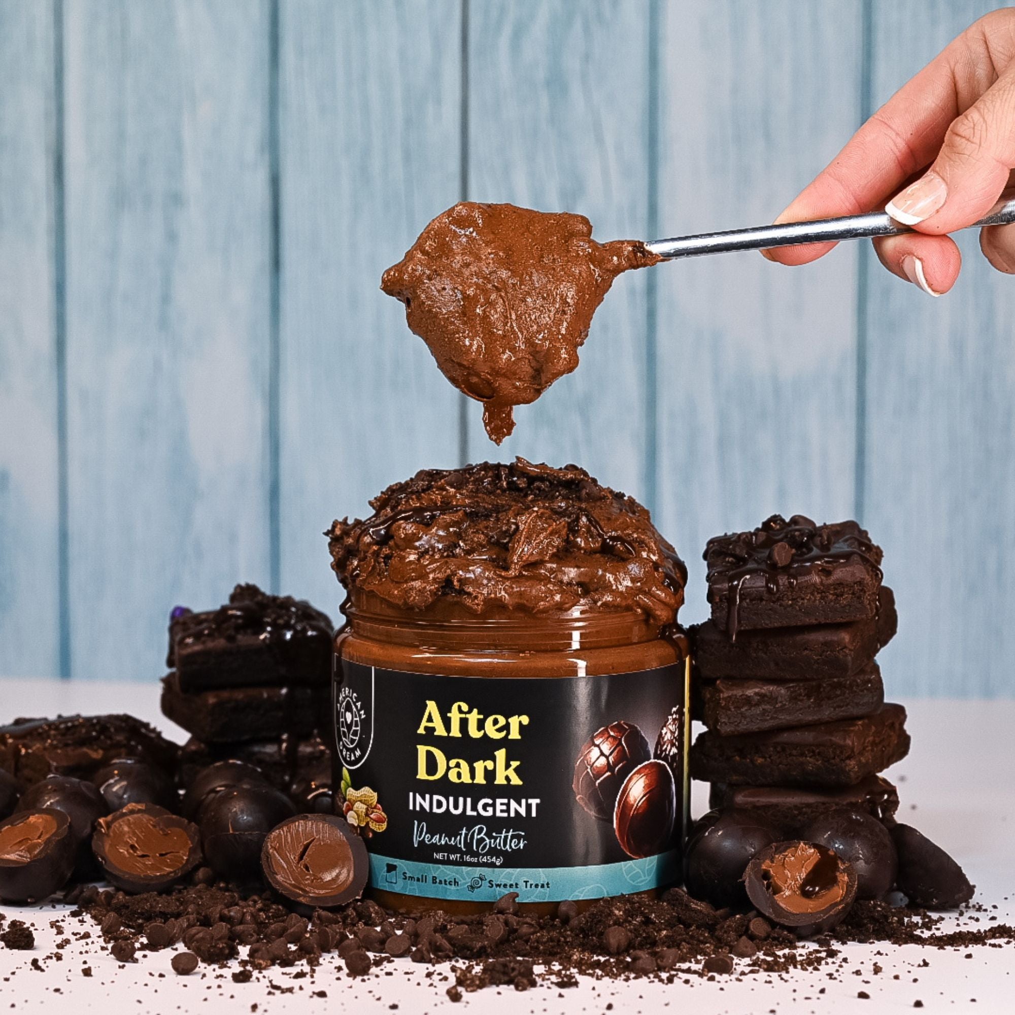 peanutbutter様　ブラック1 After Dark Peanut Butter | Dark Chocolate Truffle Indulgent Spread