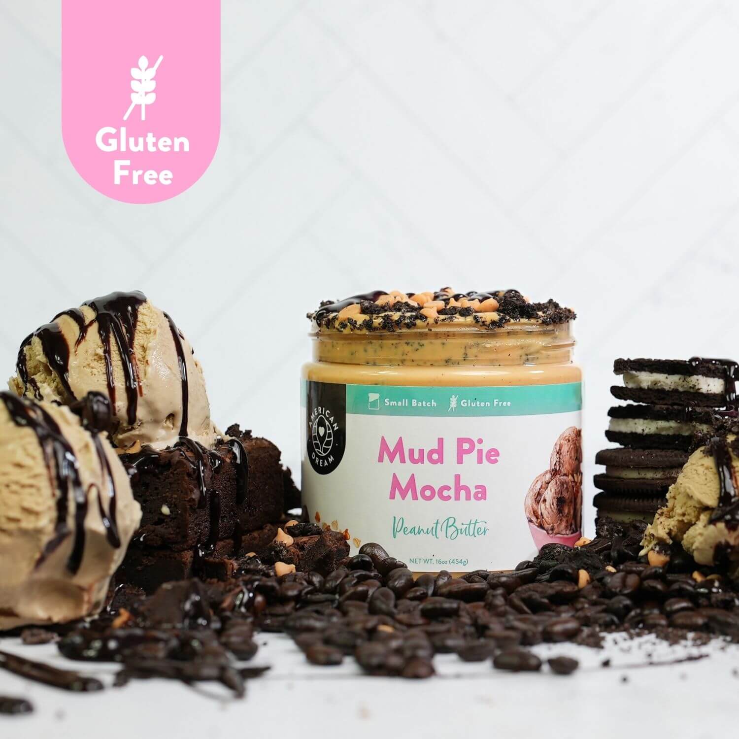 Gluten-Free Mud Pie Mocha Peanut Butter