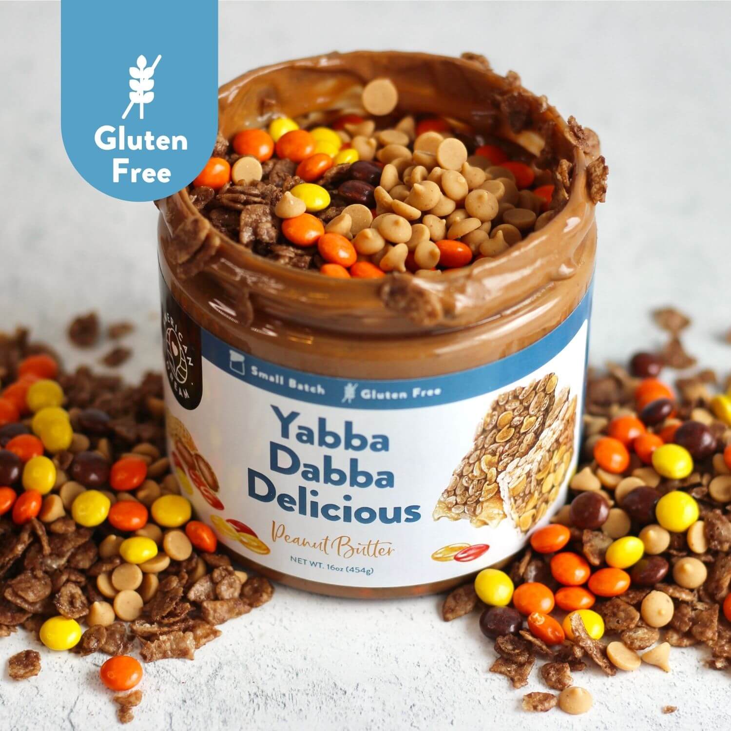 Gluten-Free Yabba Dabba Delicious Peanut Butter