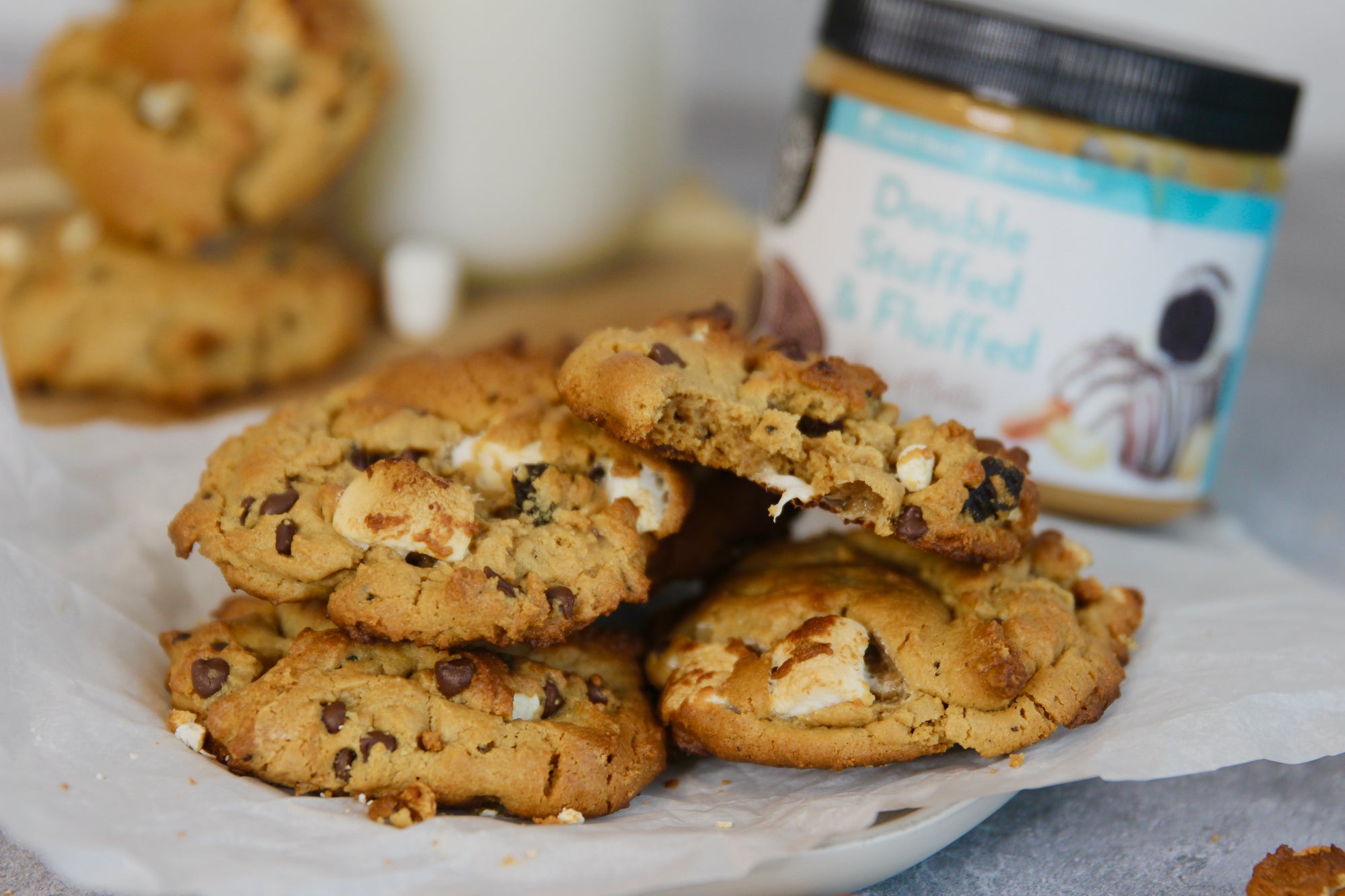 Soft Fluffer Nutter Cookies