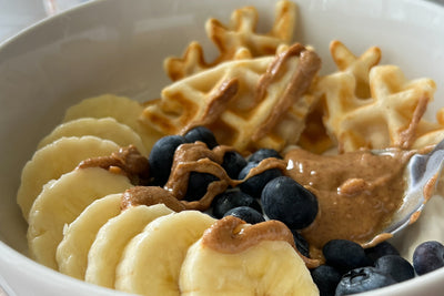 Maple Waffle Yogurt Breakfast Bowl