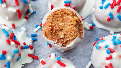 Patriotic Protein Bites