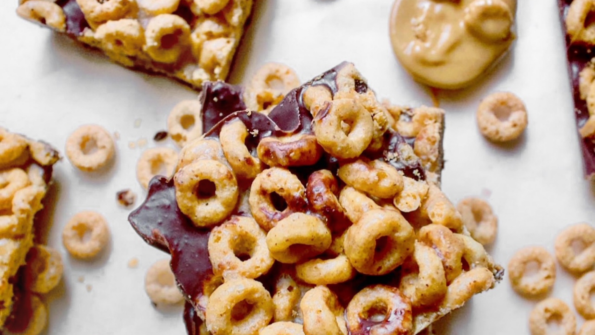 Healthy Honey Nut Cereal Bars