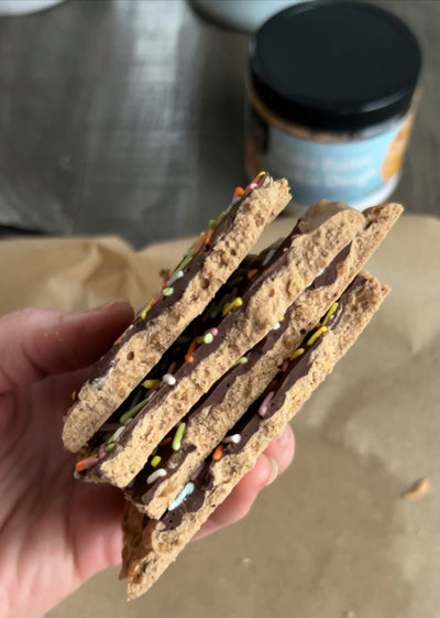 Cake Batter Cookie Bark