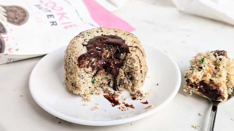 Microwave Lava Cookie Cake