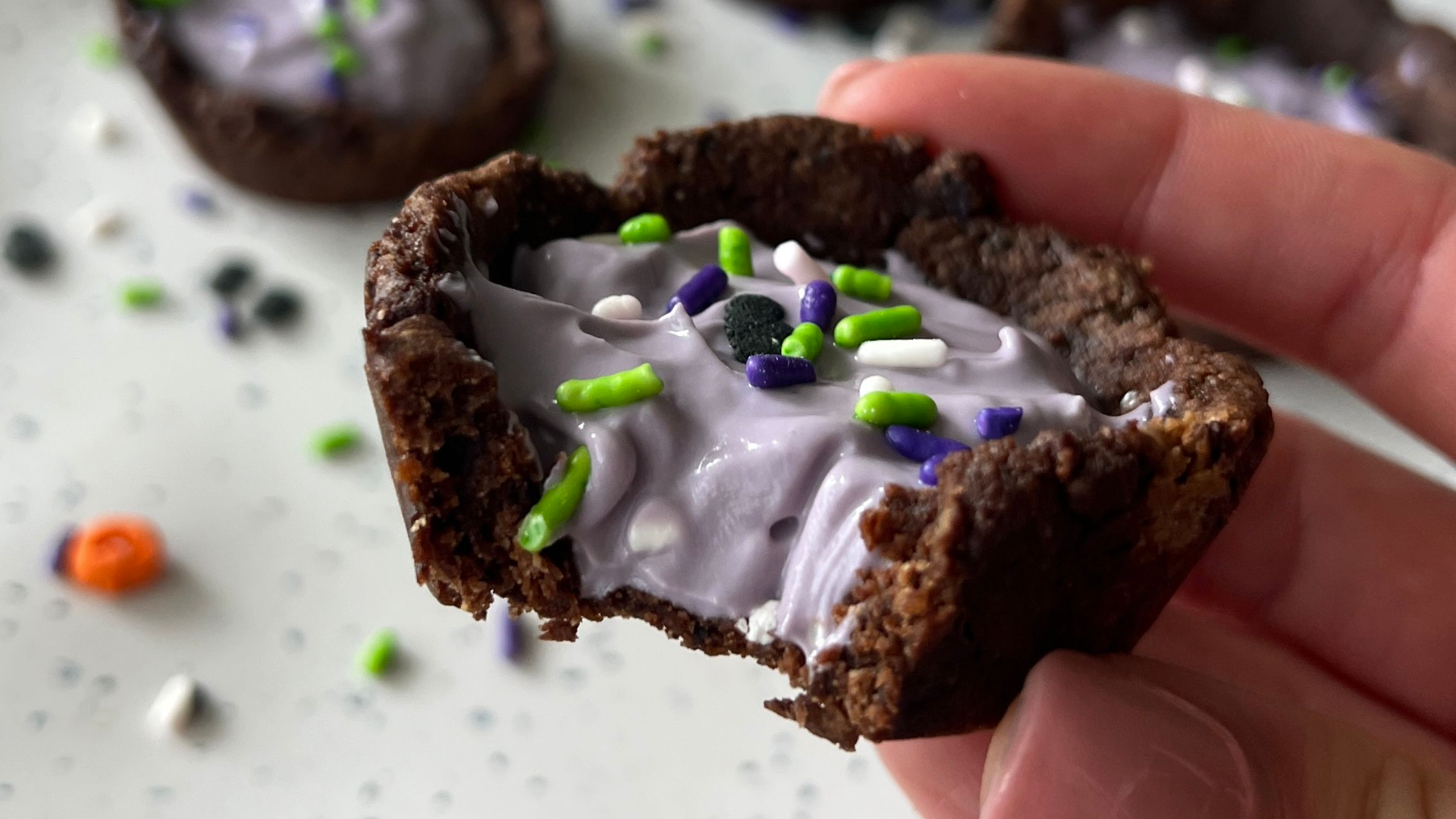 Bewitched Brownie Cups
