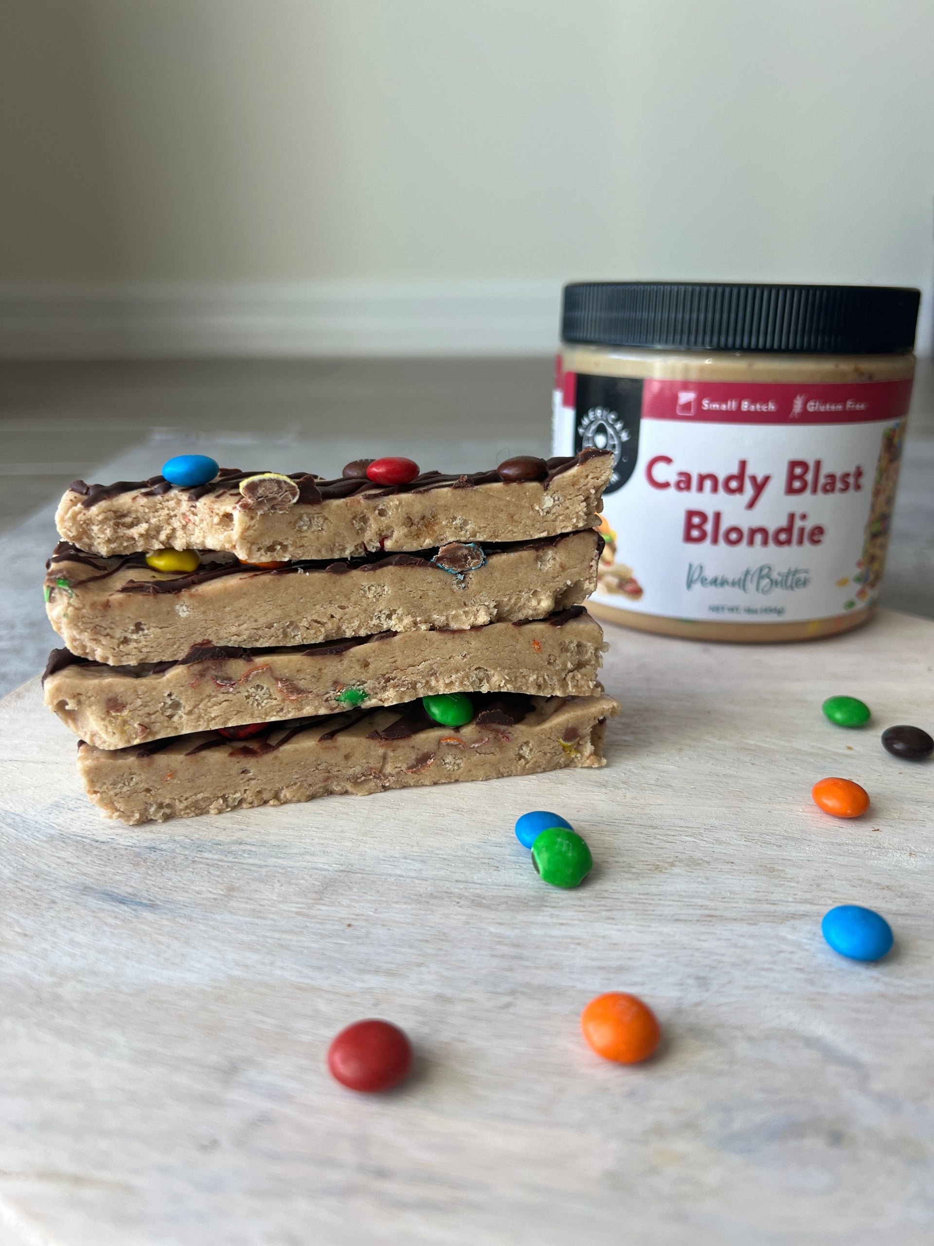 Candy Blast Protein Bars American Dream Nut Butter