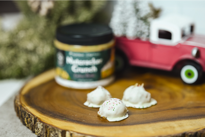 Nutcracker Crunch Cashew Butter Truffles