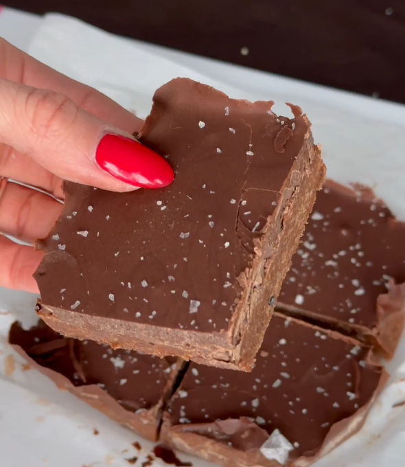 Salty Sea Witch Layered Fudge