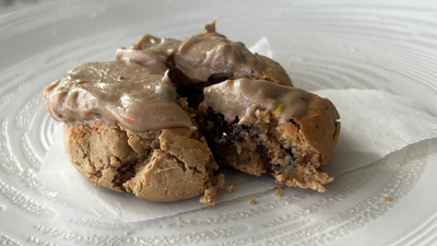 Frosted One Tough Cookie Air Fryer Cookie