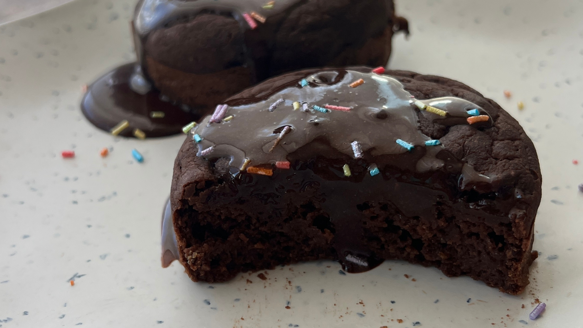 Vegan Cookie Batter Cake (For Two!)