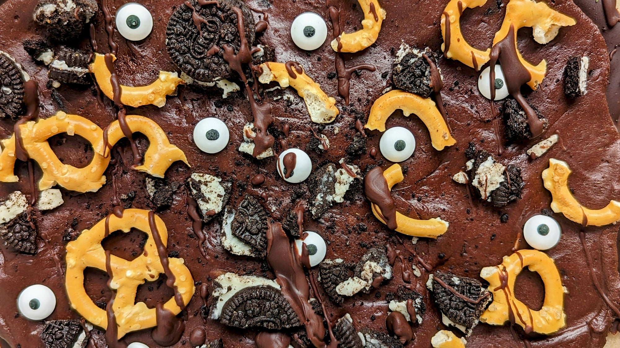 Healthy Halloween Bark