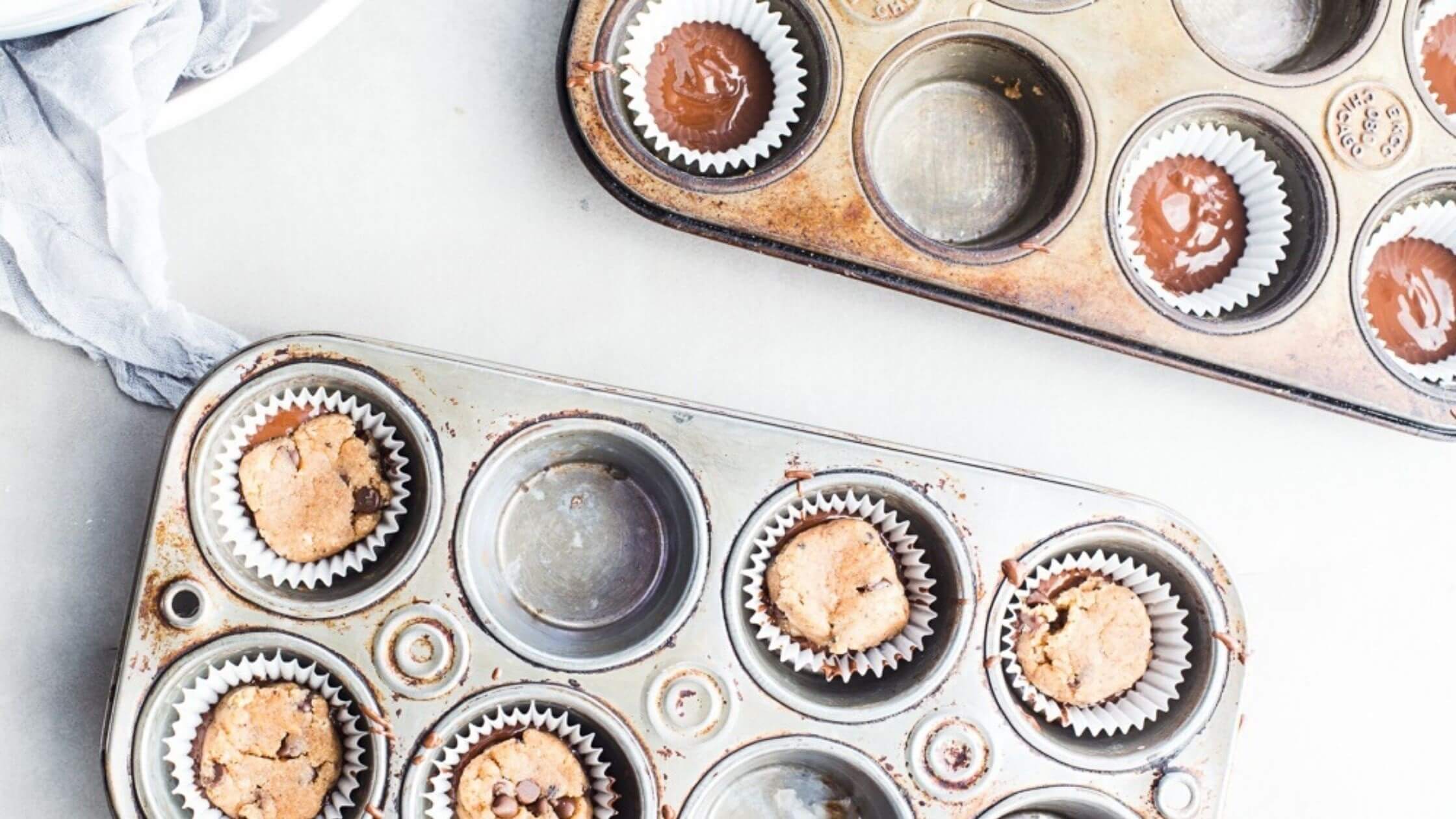 Vegan Cookie Dough Cups
