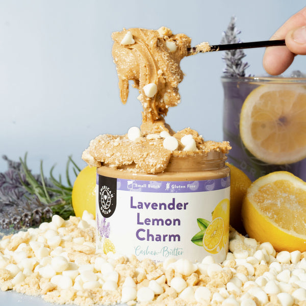 Lavender Lemon Charm Cashew Butter