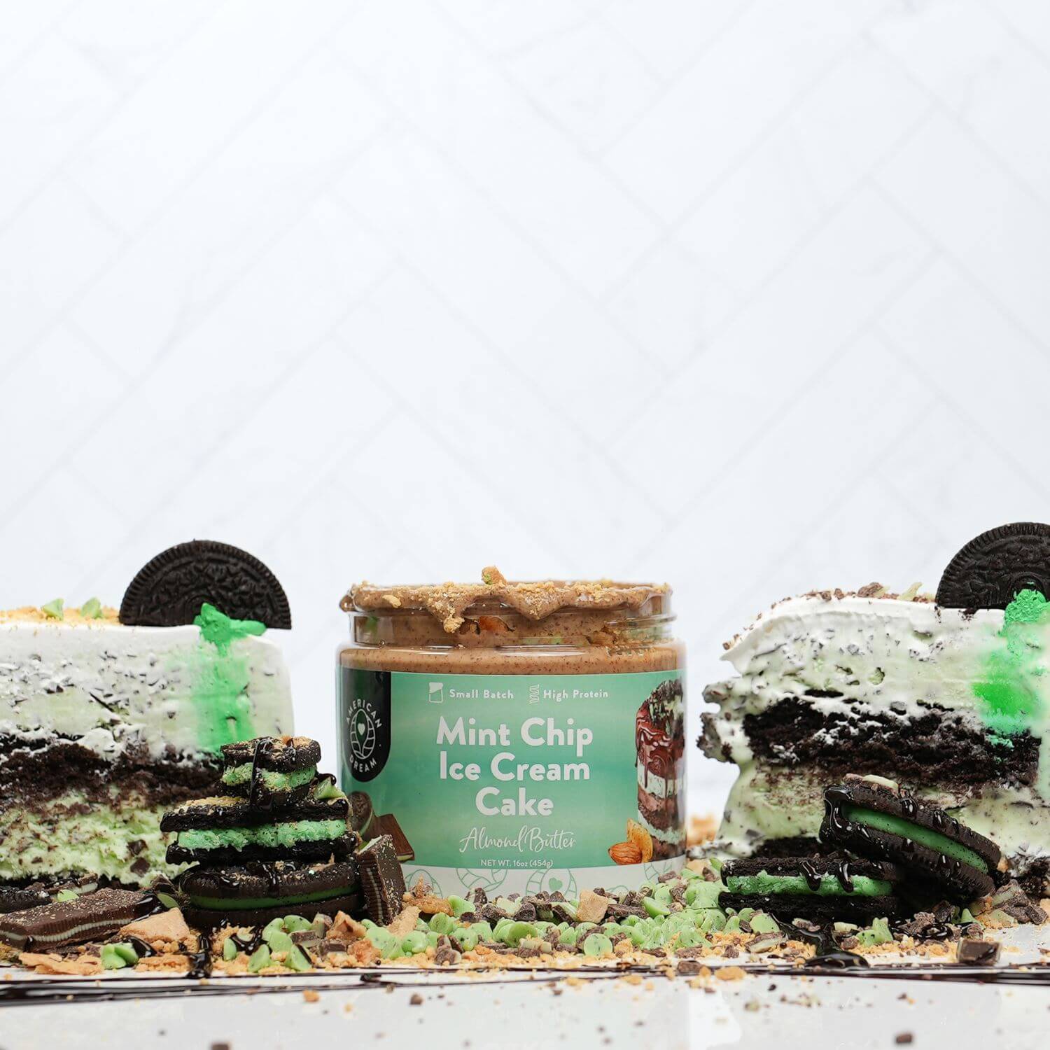 Mint Chip Ice Cream Cake Almond Butter