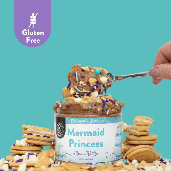 Gluten-Free Mermaid Princess Almond Butter