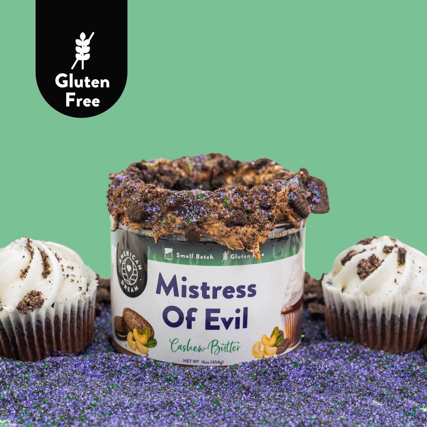 Gluten-Free Mistress of Evil Cashew Butter