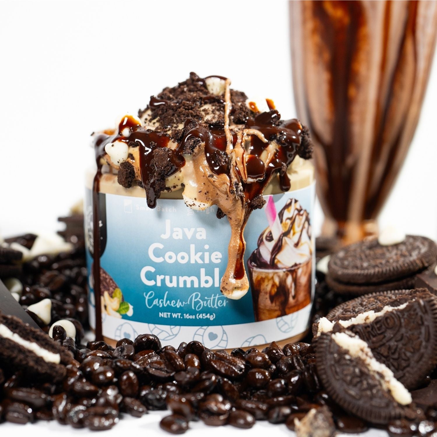 Java Cookie Crumble Cashew Butter | Mocha Coffee Cookie Butter ...