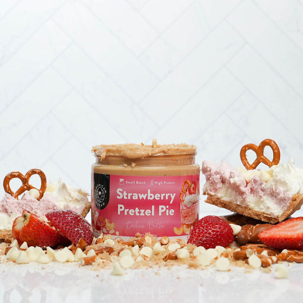 Strawberry Pretzel Pie Cashew Butter