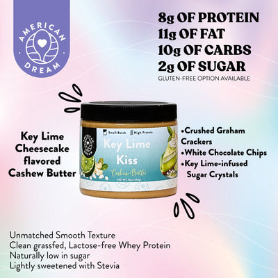 Key Lime Kiss Cashew Butter