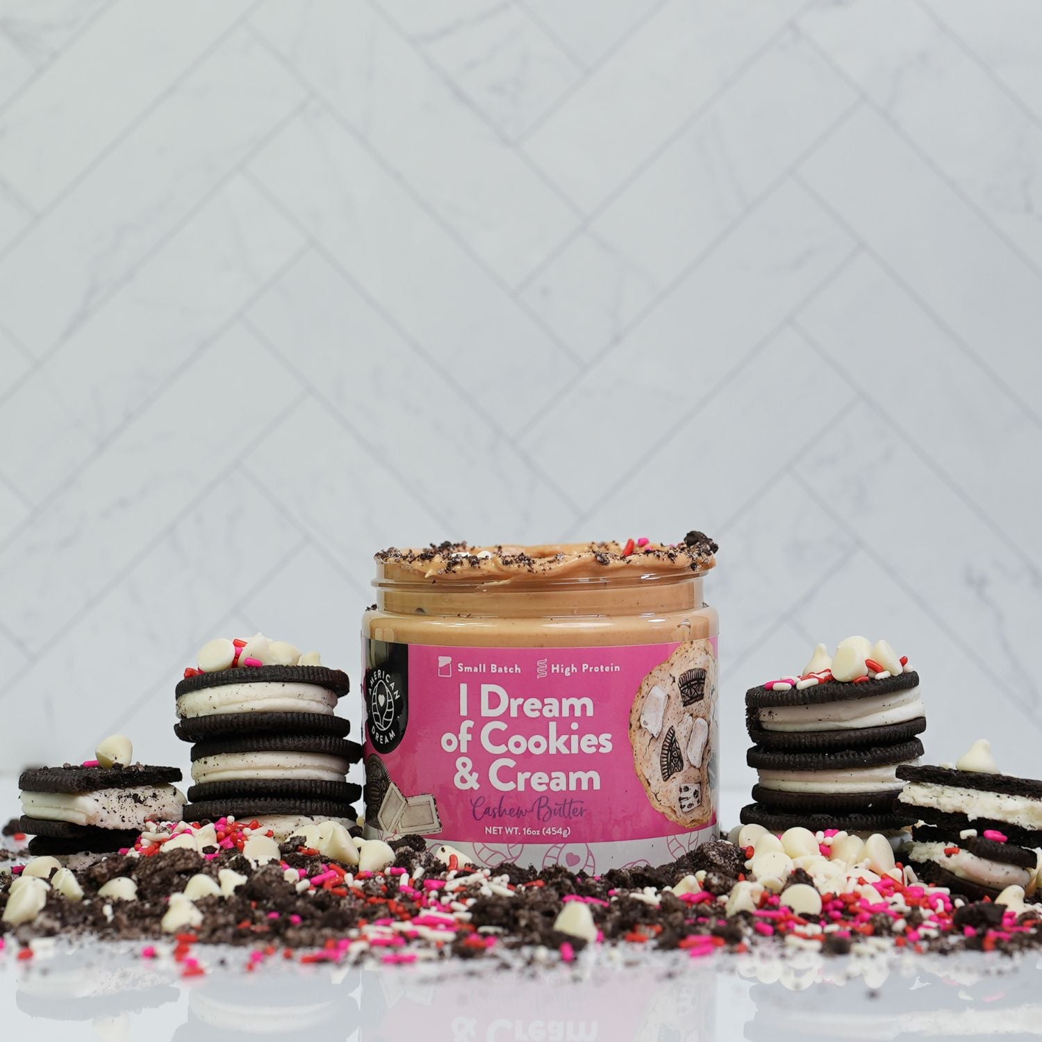 I Dream of Cookies and Cream Cashew Butter