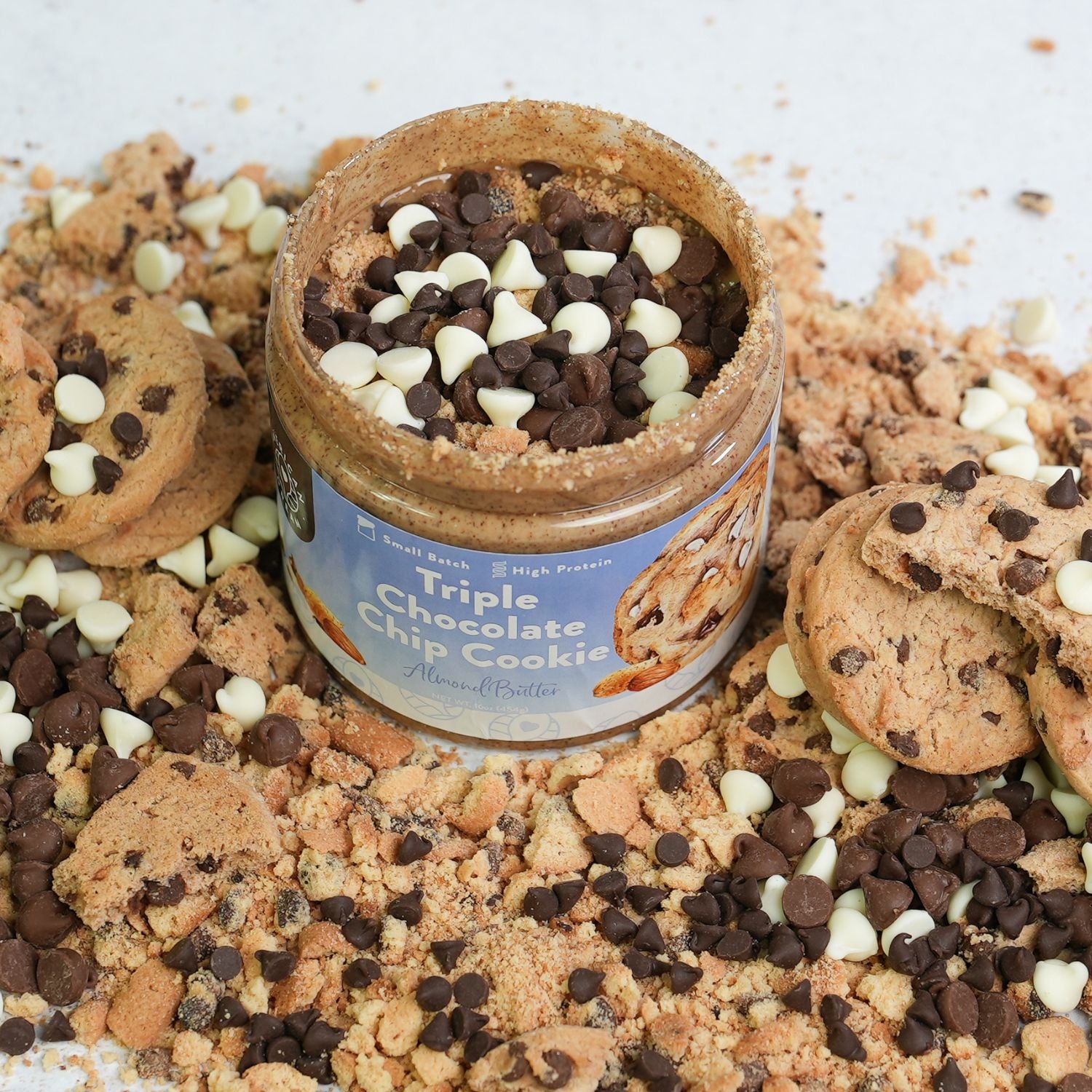 Triple Chocolate Chip Cookie Almond Butter