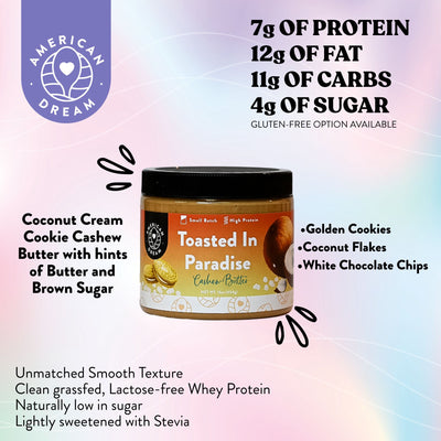 Toasted in Paradise Cashew Butter