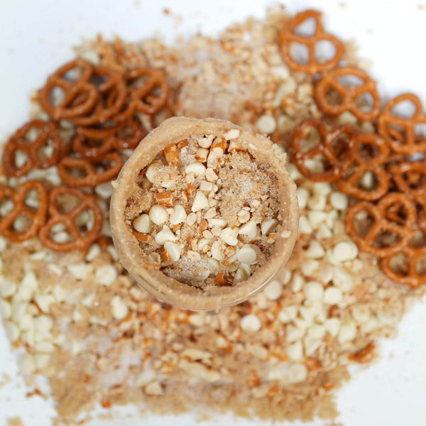 Gluten-Free Strawberry Pretzel Pie Cashew Butter