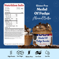 Medal of Fudge Almond Butter