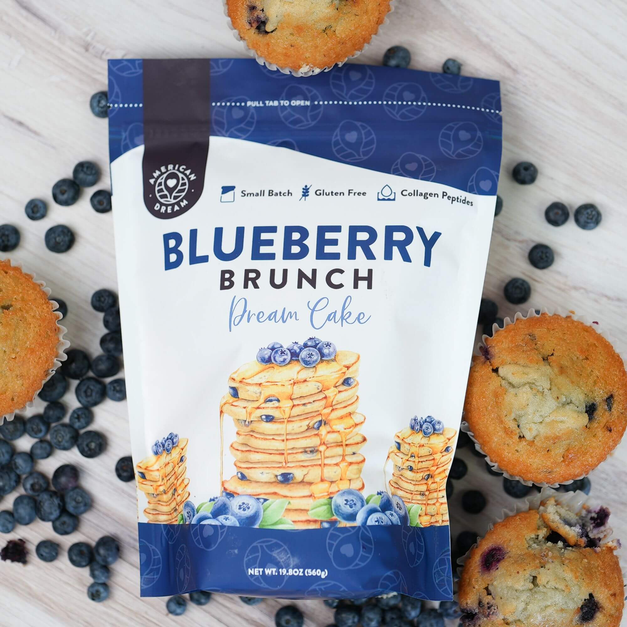 Blueberry Brunch Dream Cake