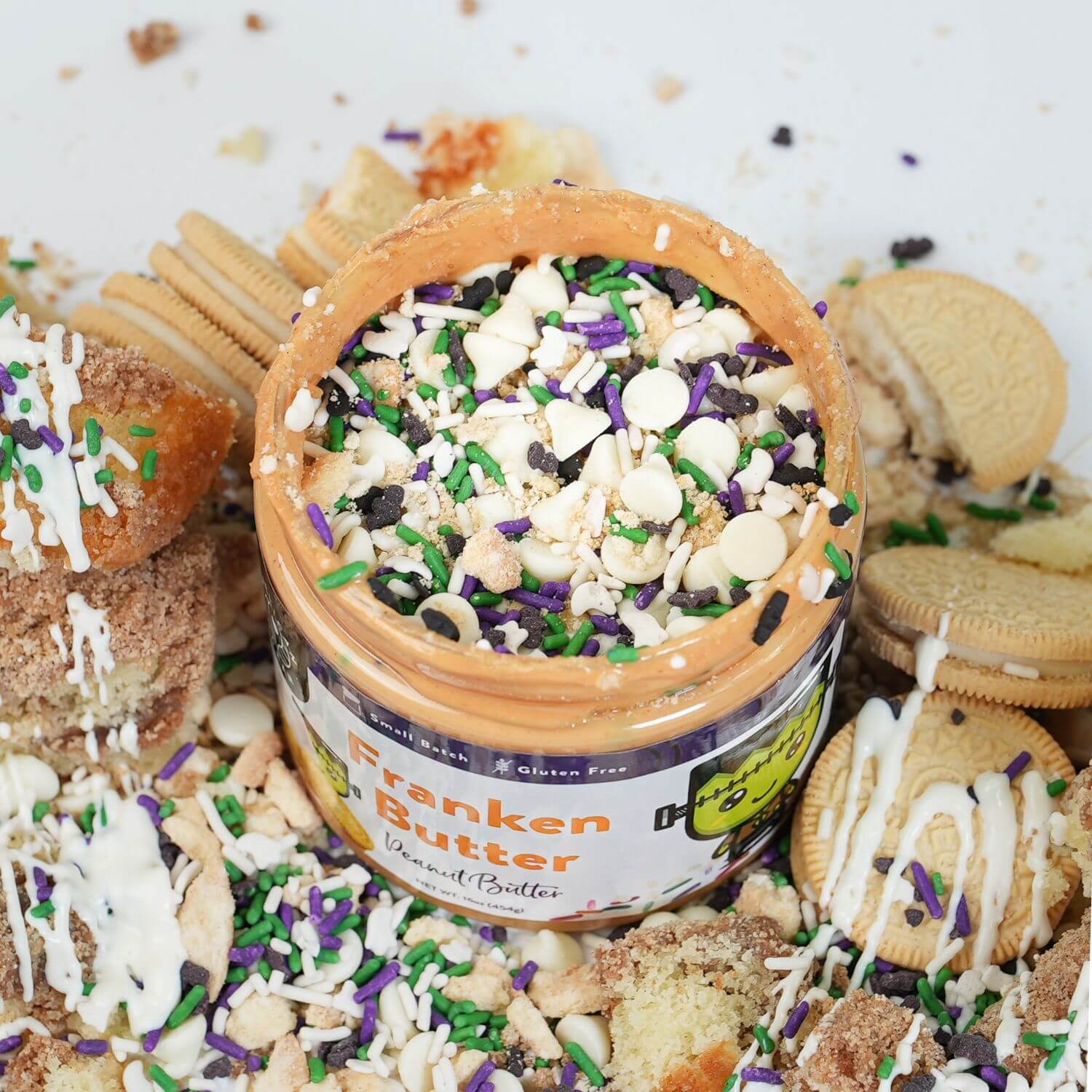 Gluten-Free Franken Butter Peanut Butter