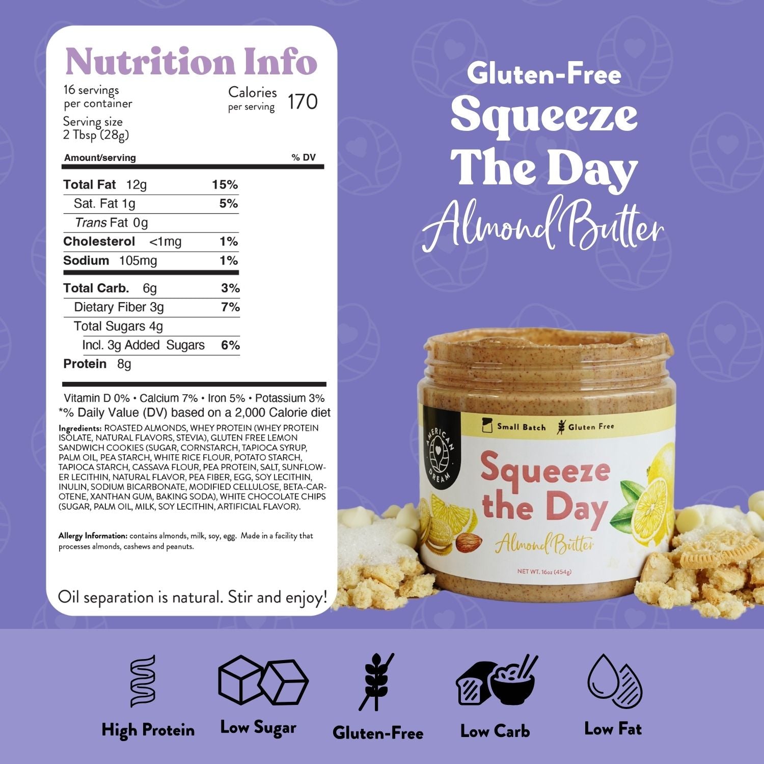 Squeeze the Day Almond Butter