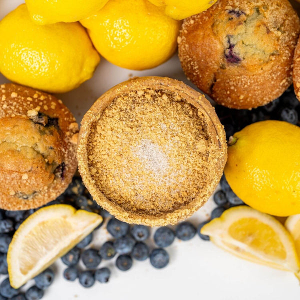 Blueberry Lemon Crumb Muffin Almond Butter