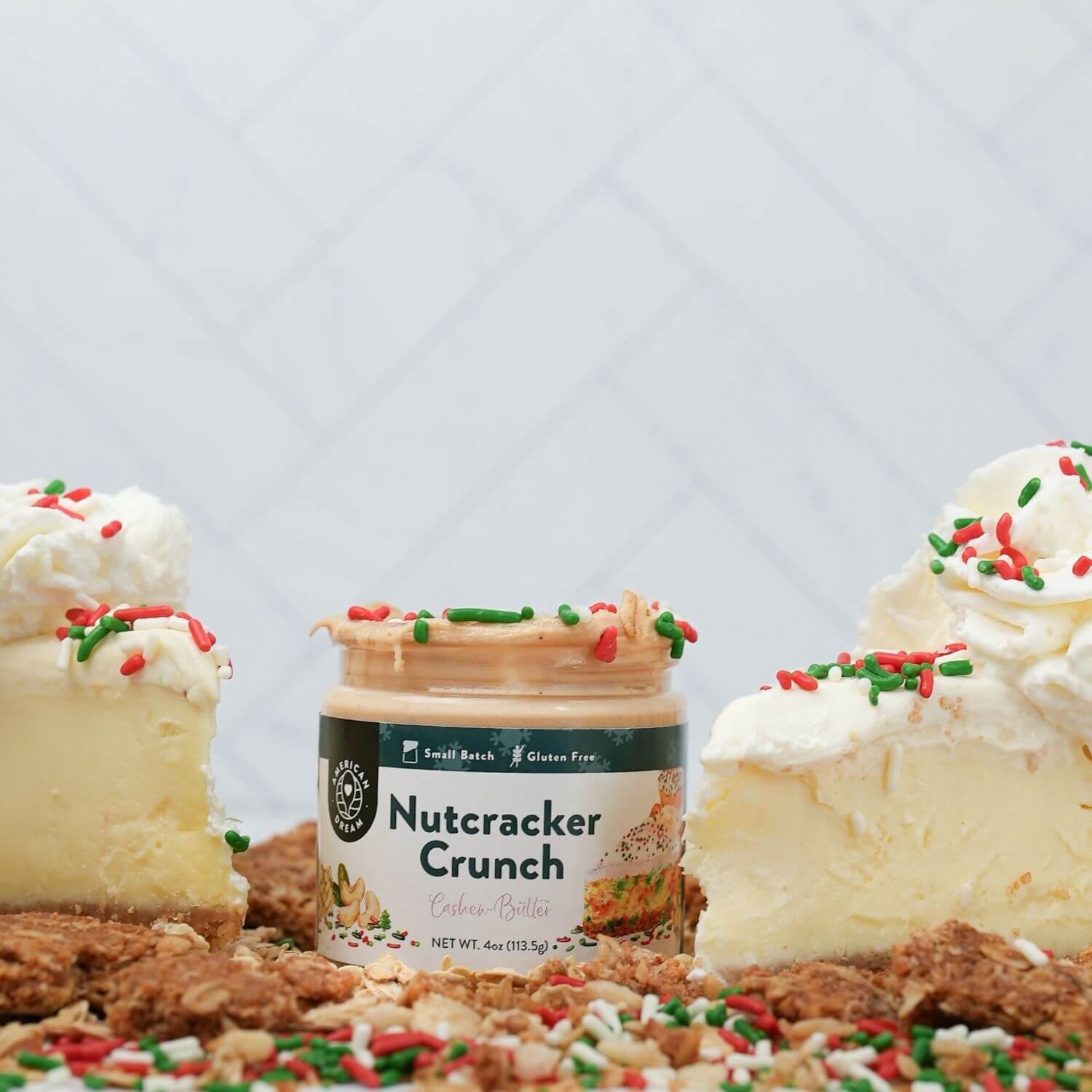 Baby Butter 4oz Gluten-Free Nutcracker Crunch Cashew Butter