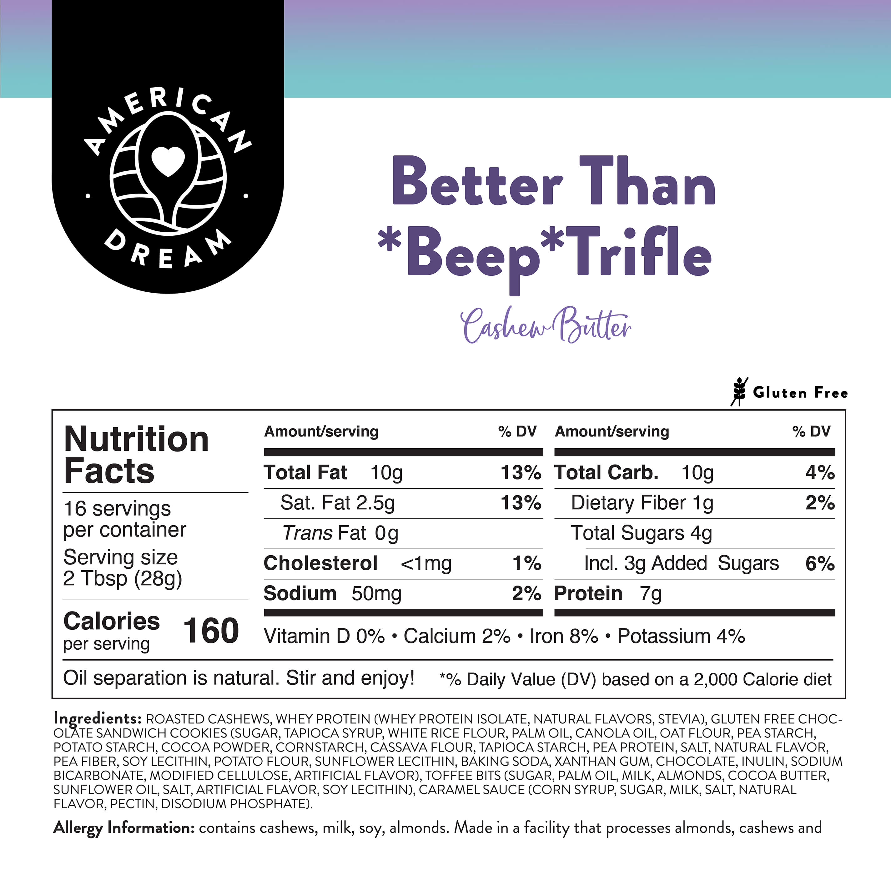 Nut Butter Subscriptions American Dream Nut Butter