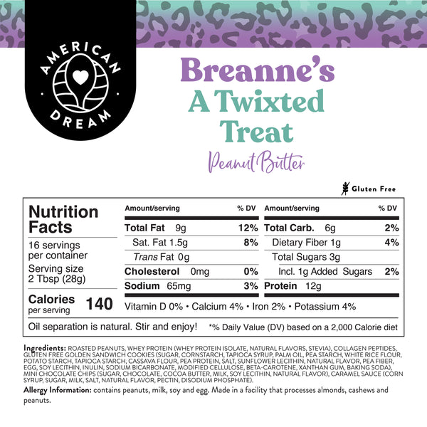 Breanne’s Blend A Twixted Treat Peanut Butter