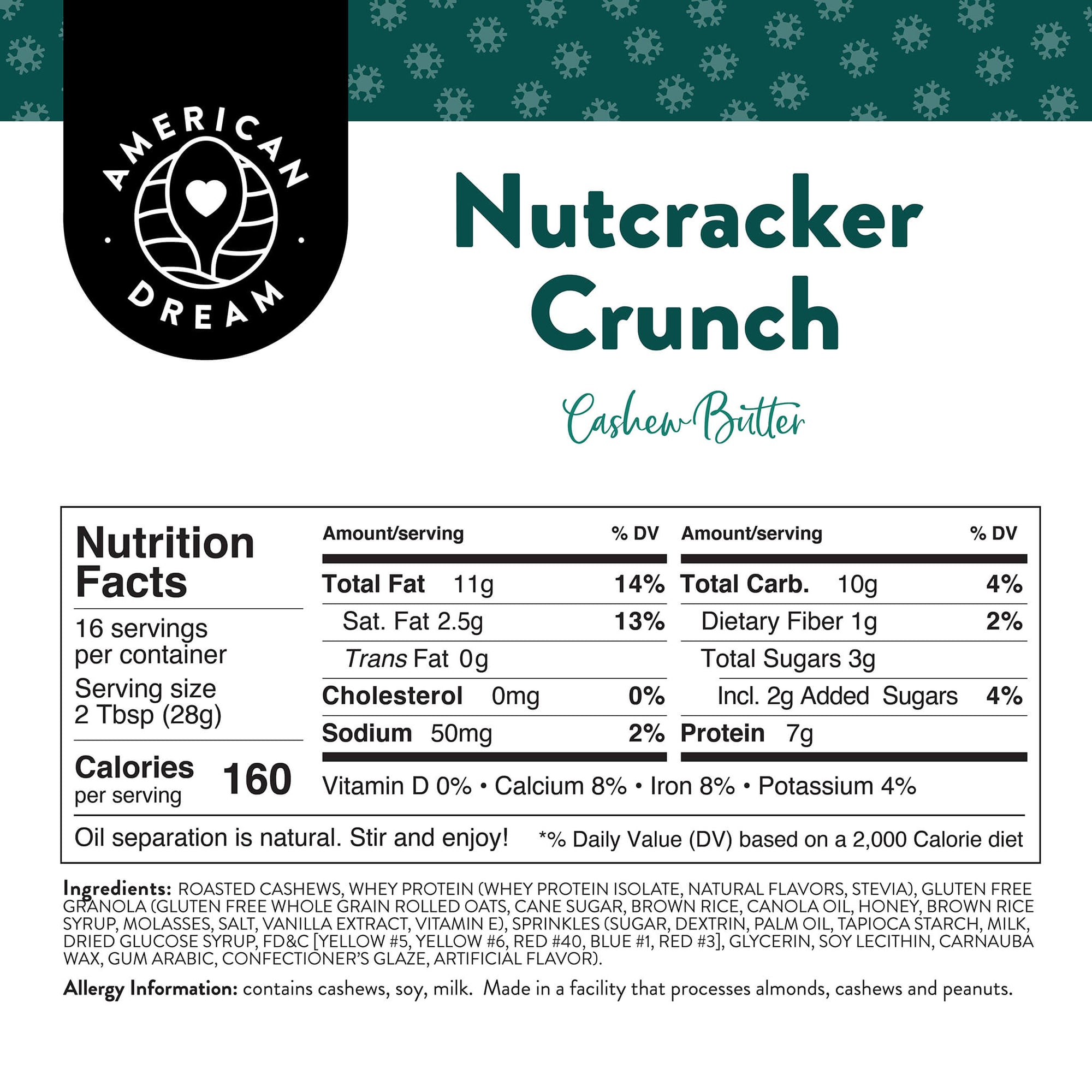 Gluten-Free Nutcracker Crunch