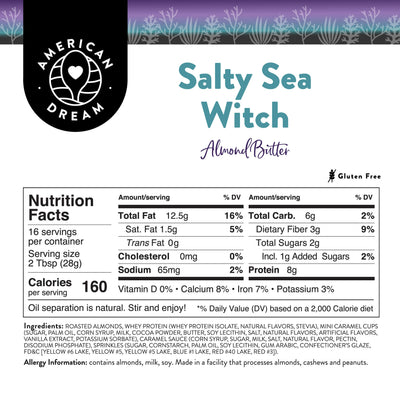 Gluten-Free Salty Sea Witch Almond Butter