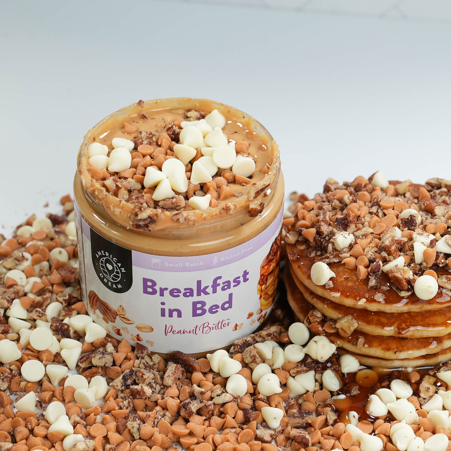 Gluten-Free Breakfast In Bed Peanut Butter