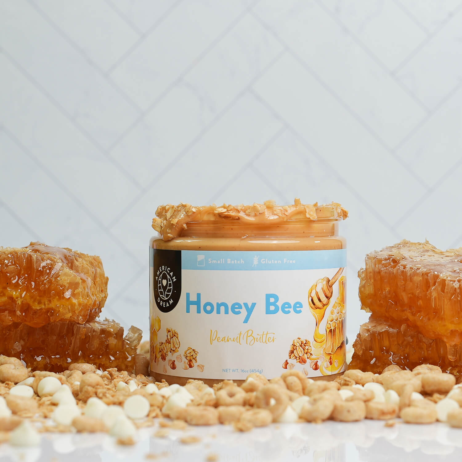Gluten-Free Honey Bee Peanut Butter