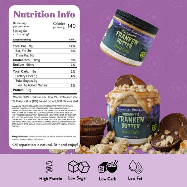 Breanne's Franken Butter Peanut Butter