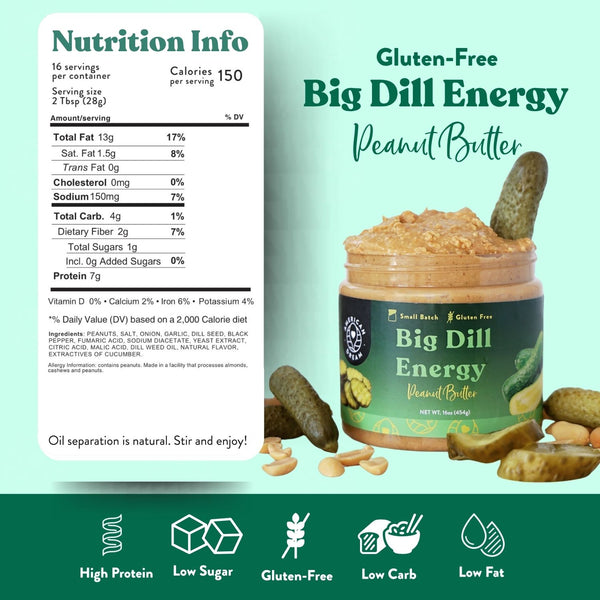 Big Dill Energy Peanut Butter