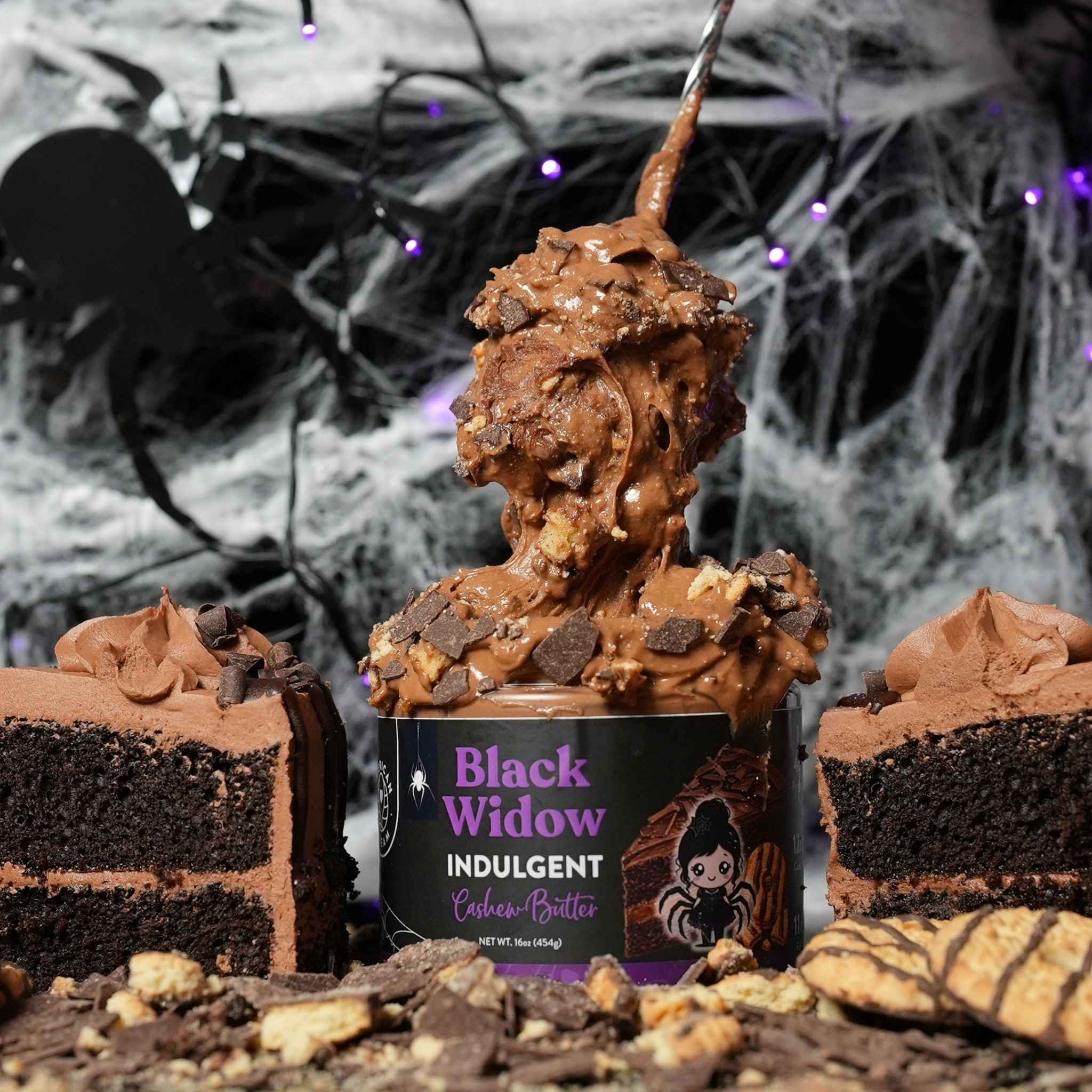Black Widow Blackout Cashew Butter