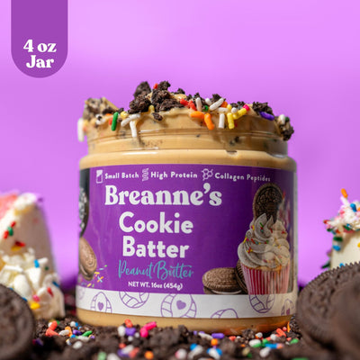 Baby Butter 4oz Breanne's Cookie Batter Peanut Butter