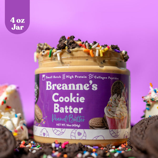 Baby Butter 4oz Breanne's Cookie Batter Peanut Butter