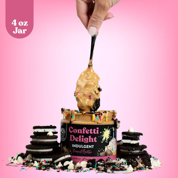 Baby Butter 4oz Confetti Delight Indulgent Peanut Butter