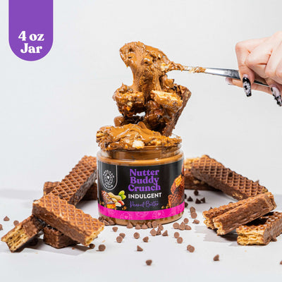 Baby Butter 4oz Nutter Buddy Crunch Indulgent Peanut Butter